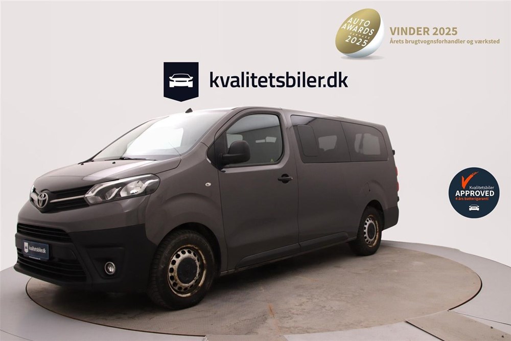 Toyota Proace Verso Long 1,5 D Combi skydedør, m/Dobbelt bagdør 120HK 6g