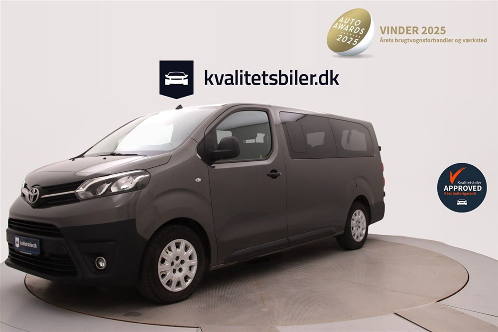 Toyota Proace Verso Long 1,5 D Combi skydedør, m/Dobbelt bagdør 120HK 6g