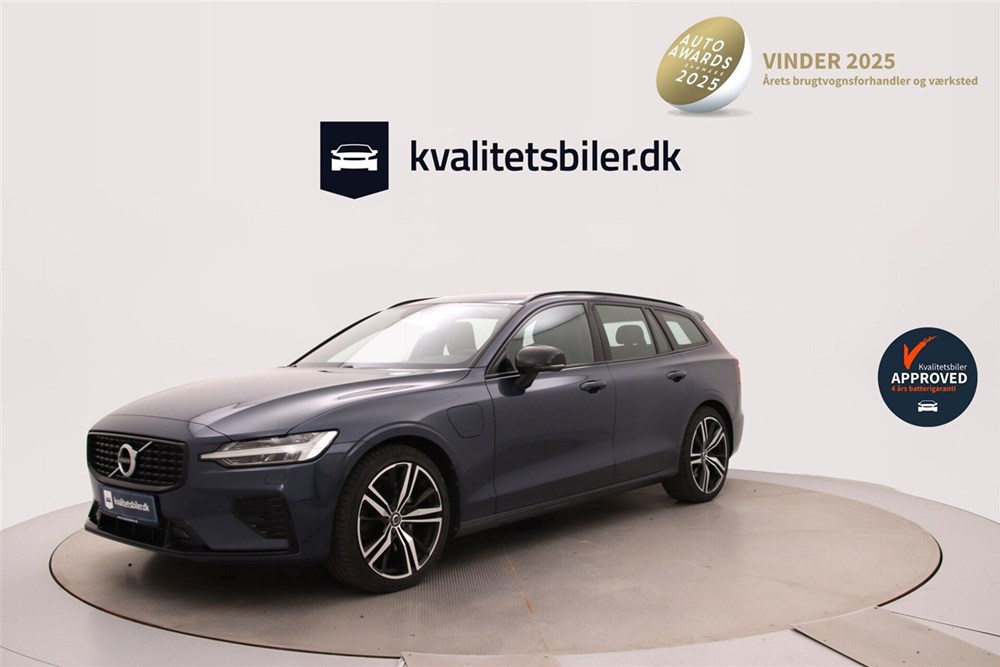 Volvo V60 2,0 T6 Recharge Plugin-hybrid R-design 340HK Stc 8g Aut.