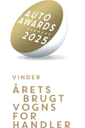 Autoawards 2025 ÅRETS BRUGTVOGNSFORHANDLER VINDER