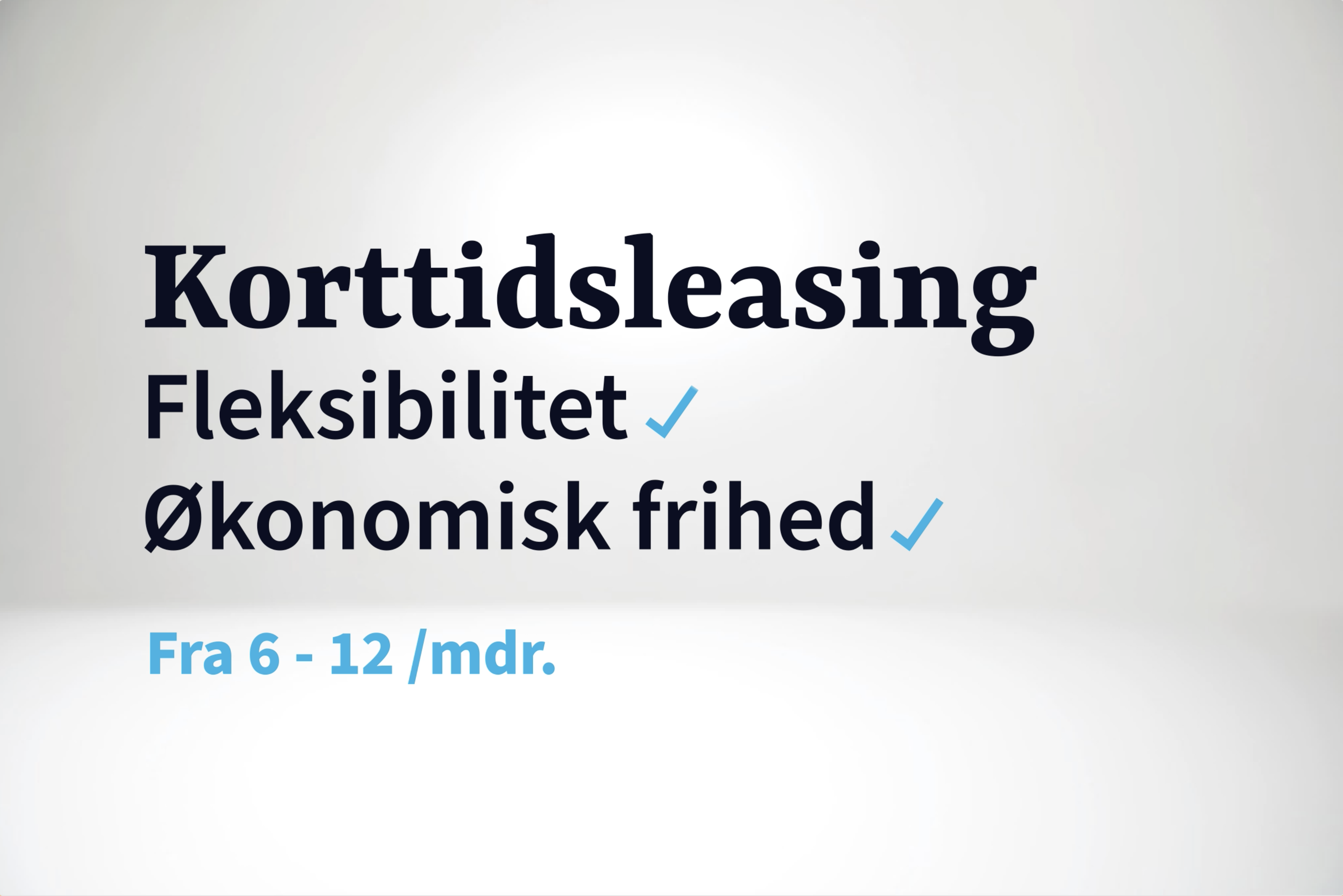 Korttidsleasing F Fleksibel Bilskifte Hver 6 Eller 12 M ned