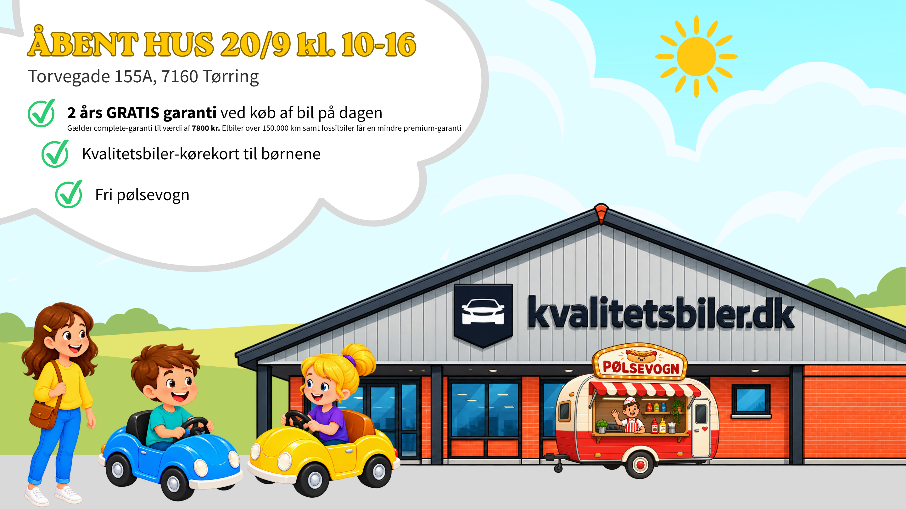 Åbent hus hos Kvalitetsbiler.dk den 20. september